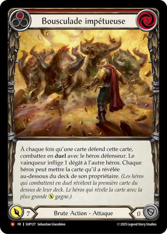 Card: Reckless Stampede (red)