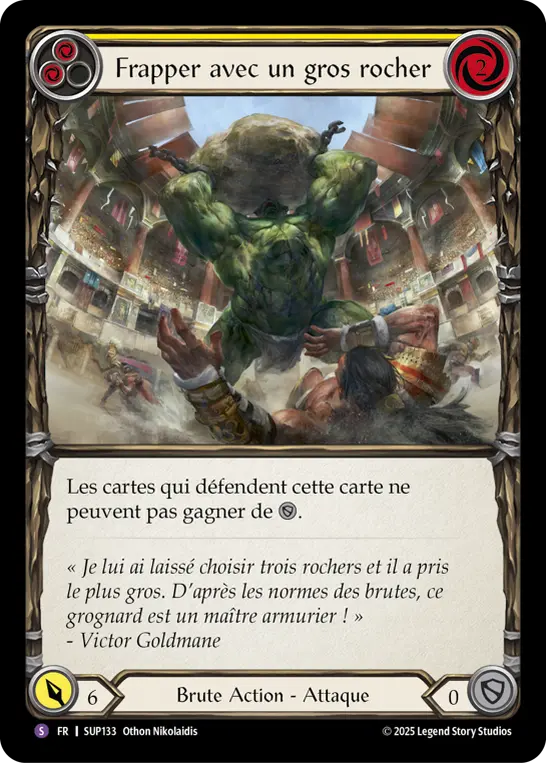 Card: Smash with Big Rock (yel)