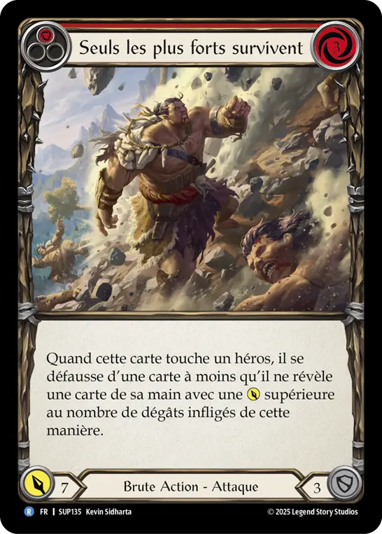 Card: Strongest Survive (red)