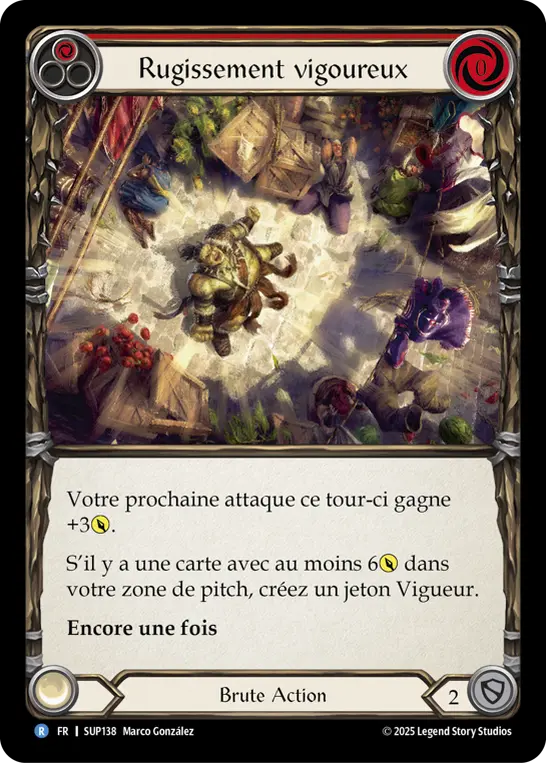 Card: Vigorous Roar (red)