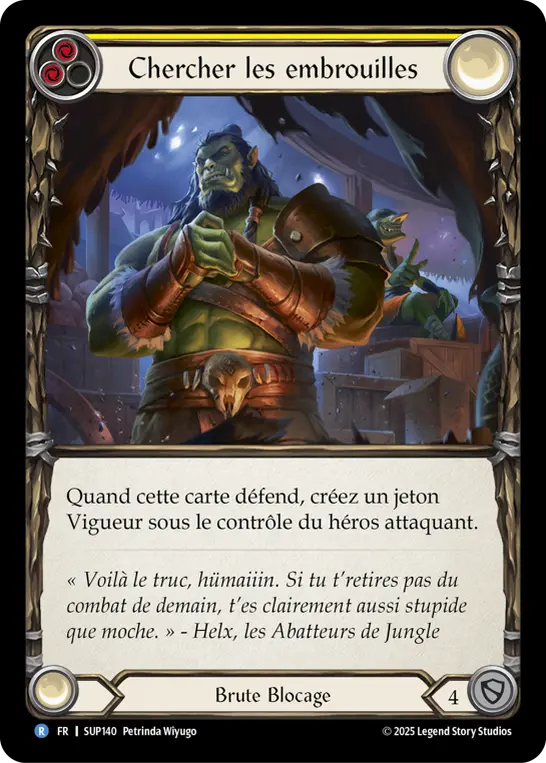 Card: Asking for Trouble (yel)