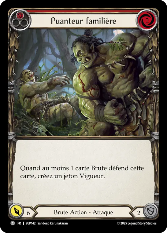 Card: Familiar Stench (red)