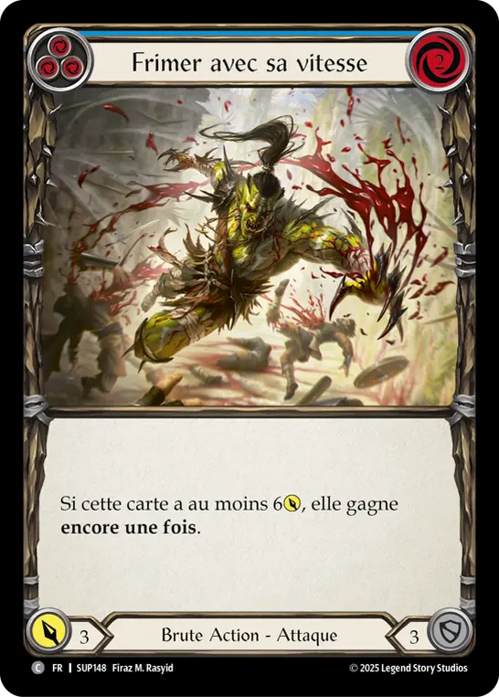 Card: Flex Speed (blu)