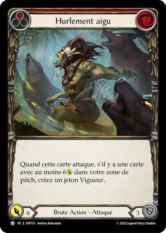 Card: High Pitched Howl (red)