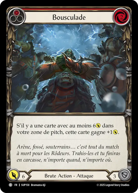 Card: Rough Up (red)