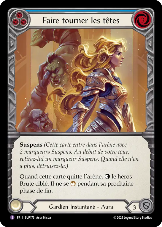 Card: Turn Heads (blu)