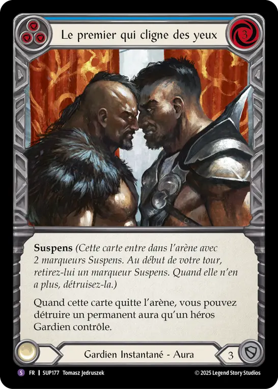 Card: Who Blinks First? (blu)