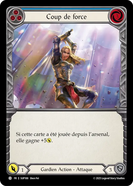Card: Power Play (blu)