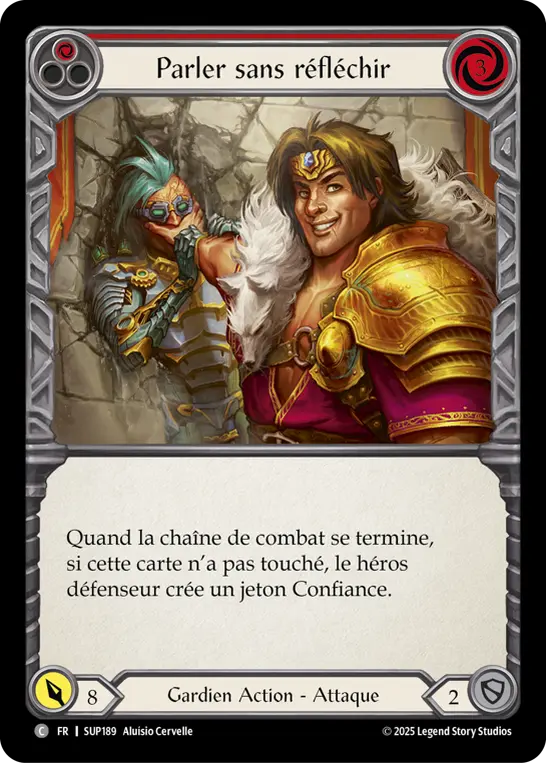 Card: Shoot Your Mouth Off (red)