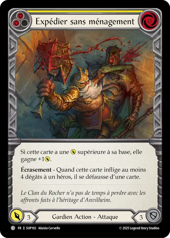 Card: Short Shrift (yel)