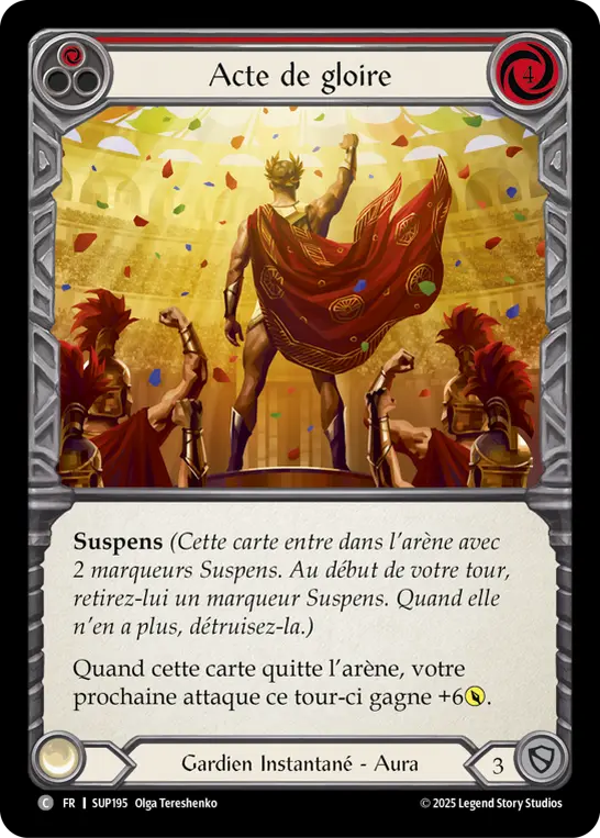 Card: Act of Glory (red)