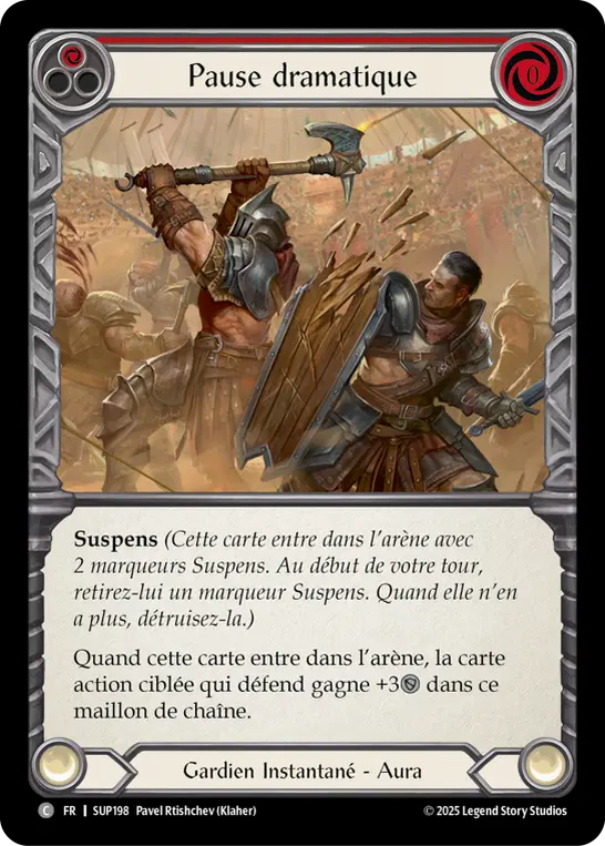 Card: Dramatic Pause (red)