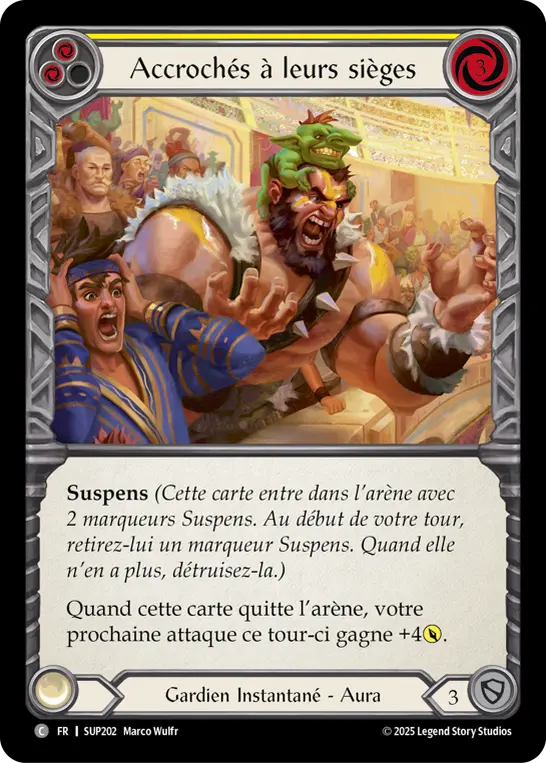 Card: Edge of Their Seats (yel)