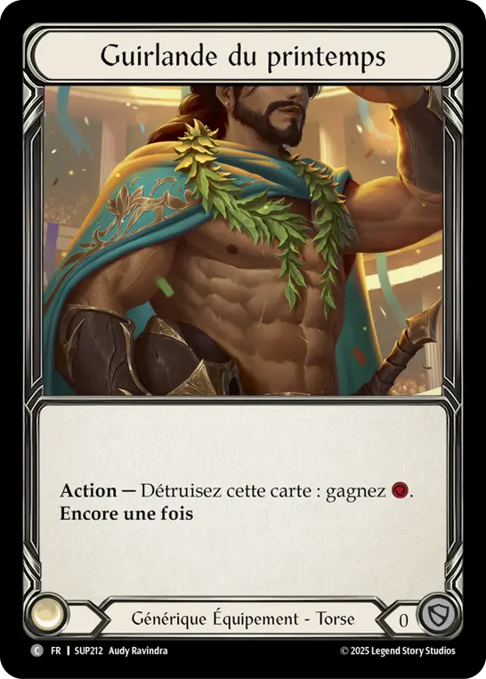 Card: Garland of Spring