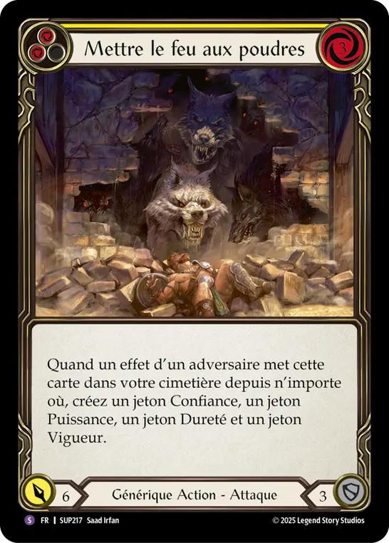 Card: Kick the Hornet's Nest (yel)