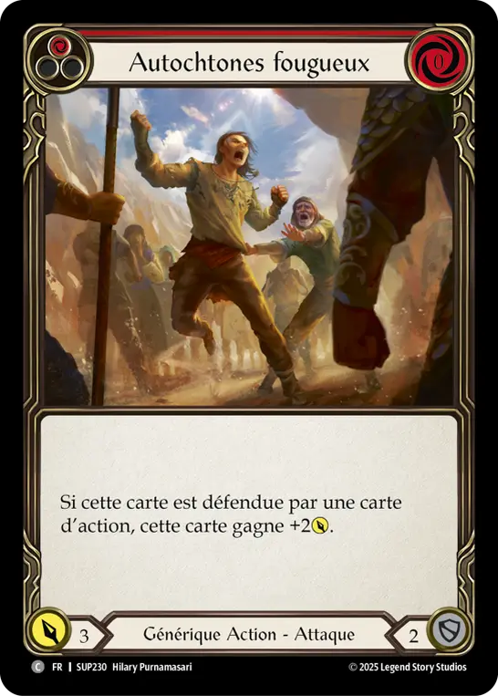 Card: Feisty Locals (red)