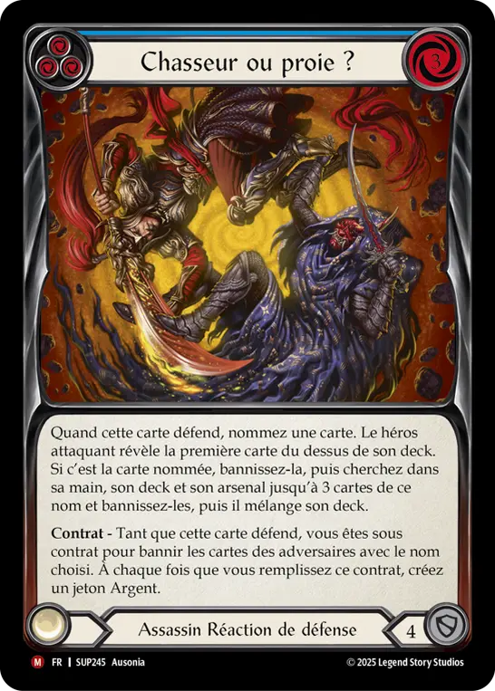 Card: Hunter or Hunted? (blu)