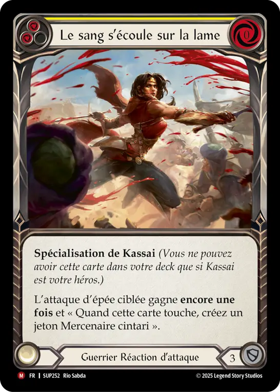 Card: Blood Follows Blade (yel)
