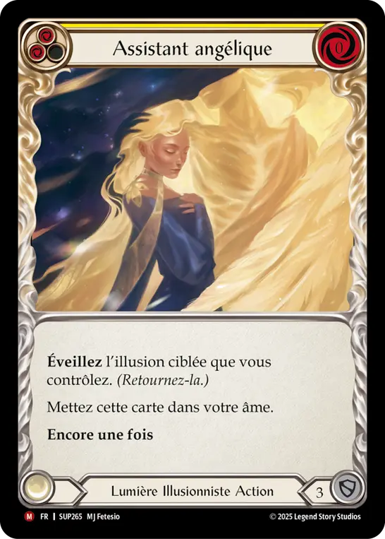 Card: Angelic Attendant (yel)