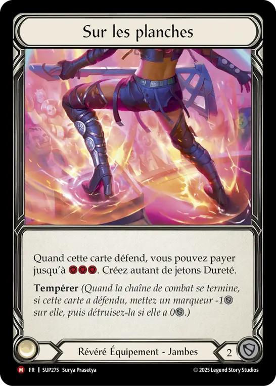 Card: Boots to the Boards