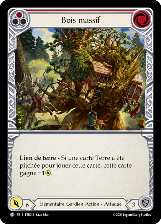 Card: Strong Wood (red)