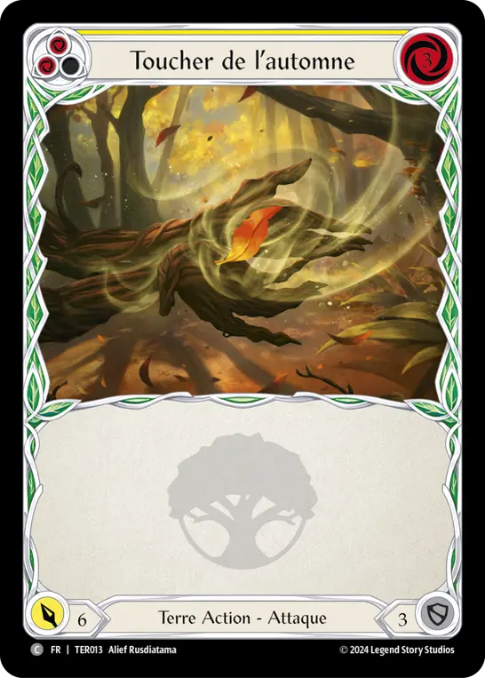 Card: Autumn's Touch (yel)