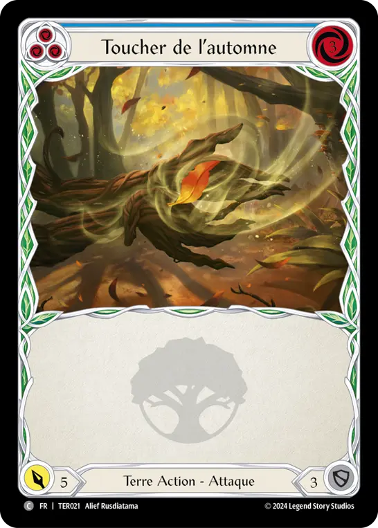 Card: Autumn's Touch (blu)