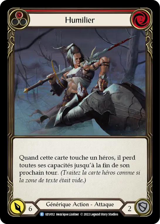Card: Humble (red)