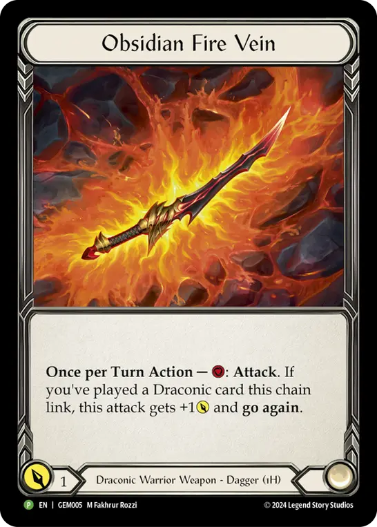 Card: Obsidian Fire Vein