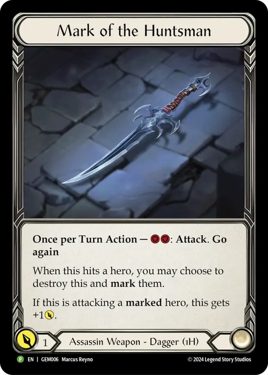 Card image of Mark of the Huntsman