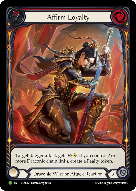 Card: Affirm Loyalty (red)