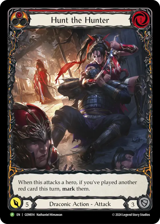 Card: Hunt the Hunter (red)