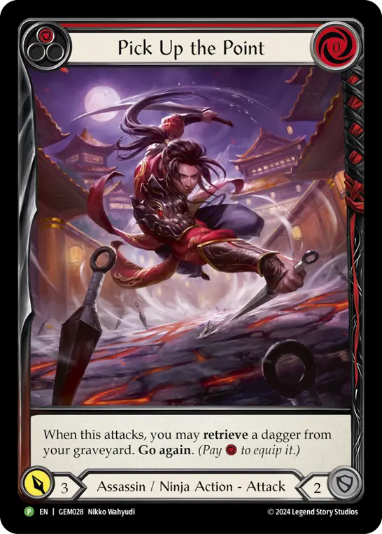 Card: Pick Up the Point (red)