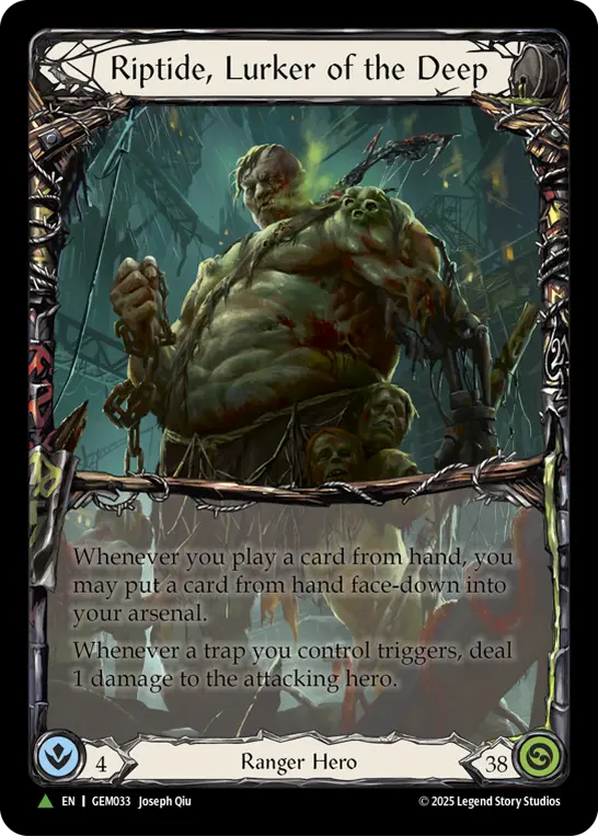 Card image of Riptide, Lurker of the Deep