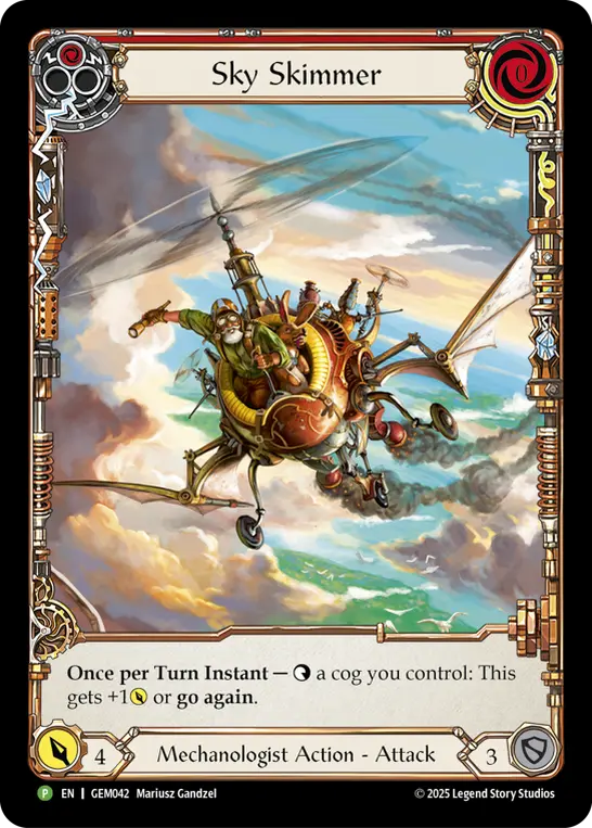 Card image of Sky Skimmer (Red)