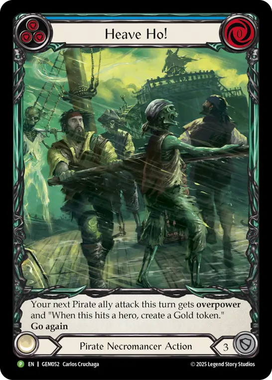 Card: Heave Ho! (blu)