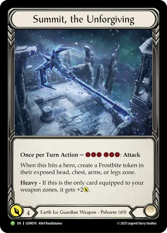 Card: Summit, the Unforgiving