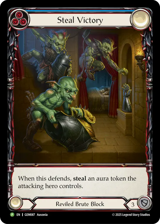 Card: Steal Victory (blu)