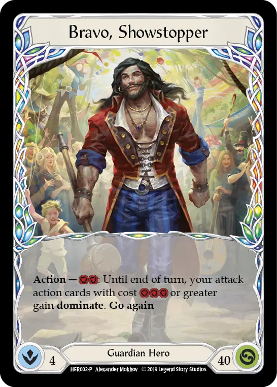 Card: Bravo, Showstopper