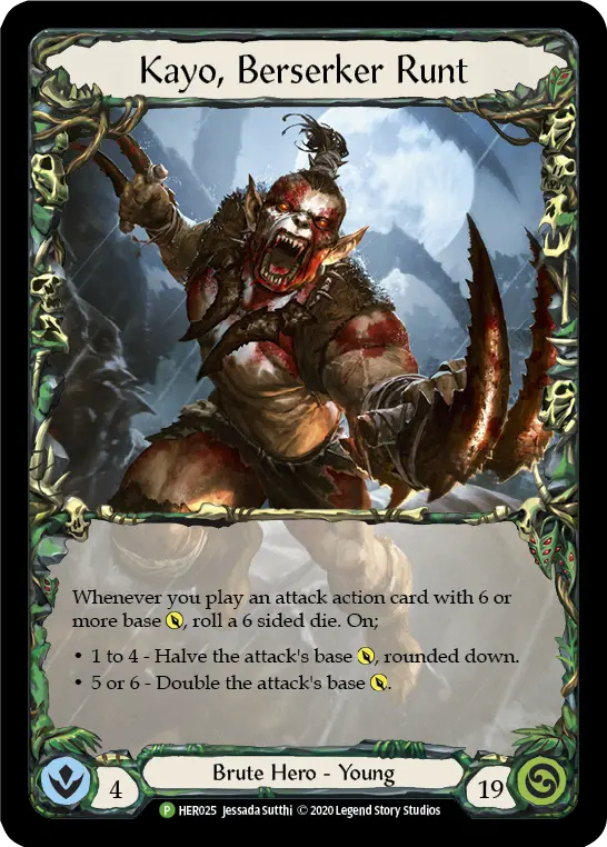 Card: Kayo, Berserker Runt