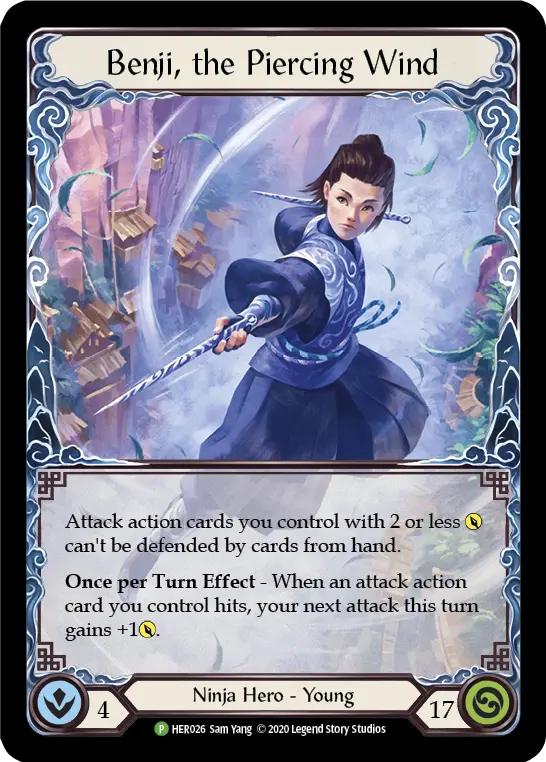 Card: Benji, the Piercing Wind