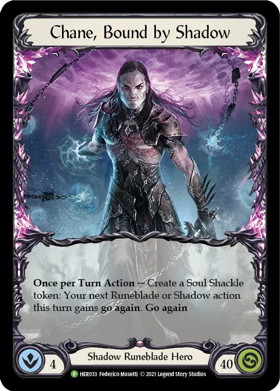 Card: Chane, Bound by Shadow