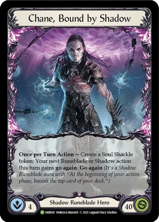 Card: Chane, Bound by Shadow
