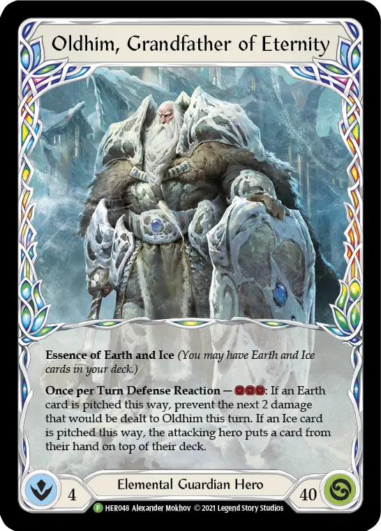 Card: Oldhim, Grandfather of Eternity