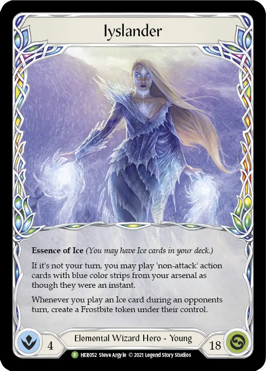 Card: Iyslander