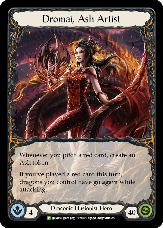 Card: Dromai, Ash Artist