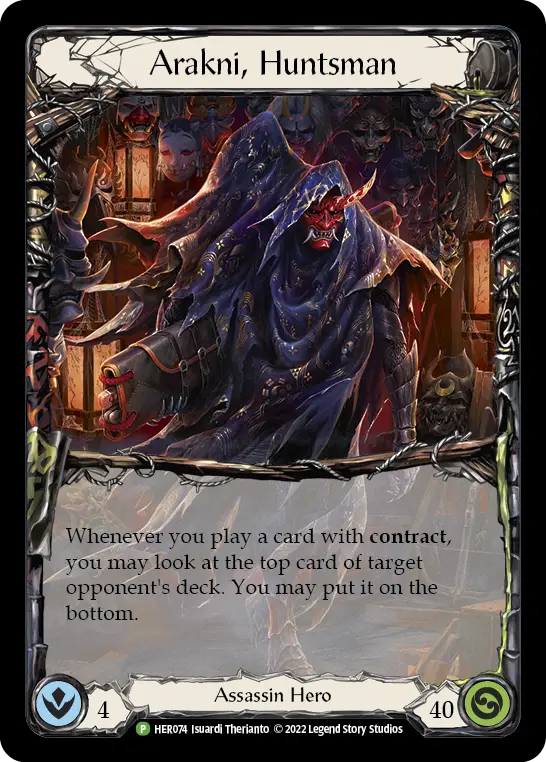 Card: Arakni, Huntsman