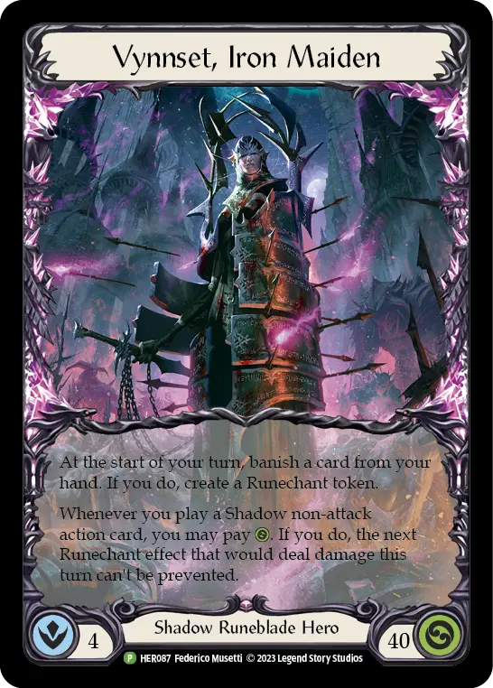 Card: Vynnset, Iron Maiden
