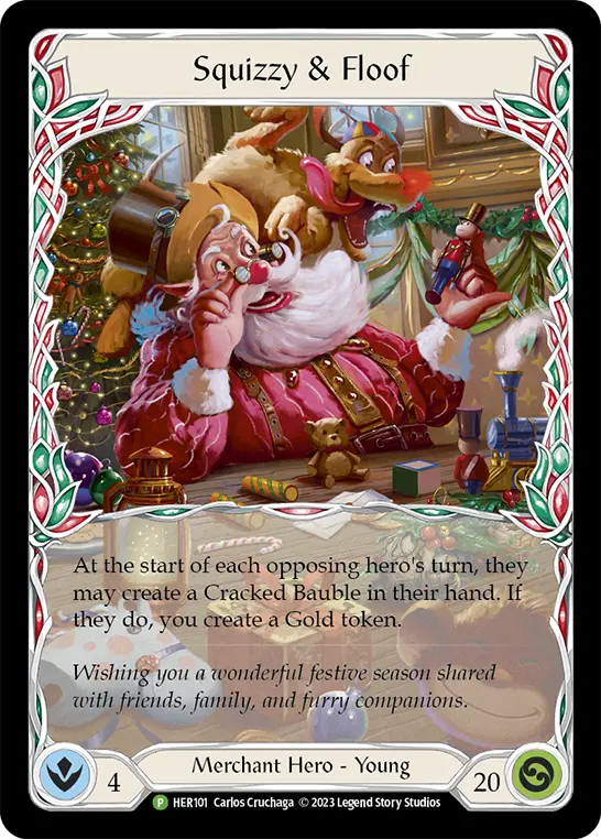 Card: Squizzy & Floof