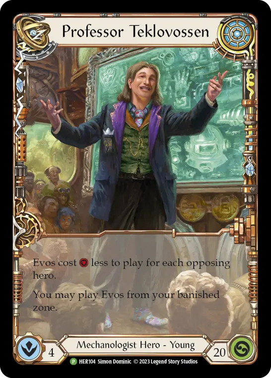 Card: Professor Teklovossen